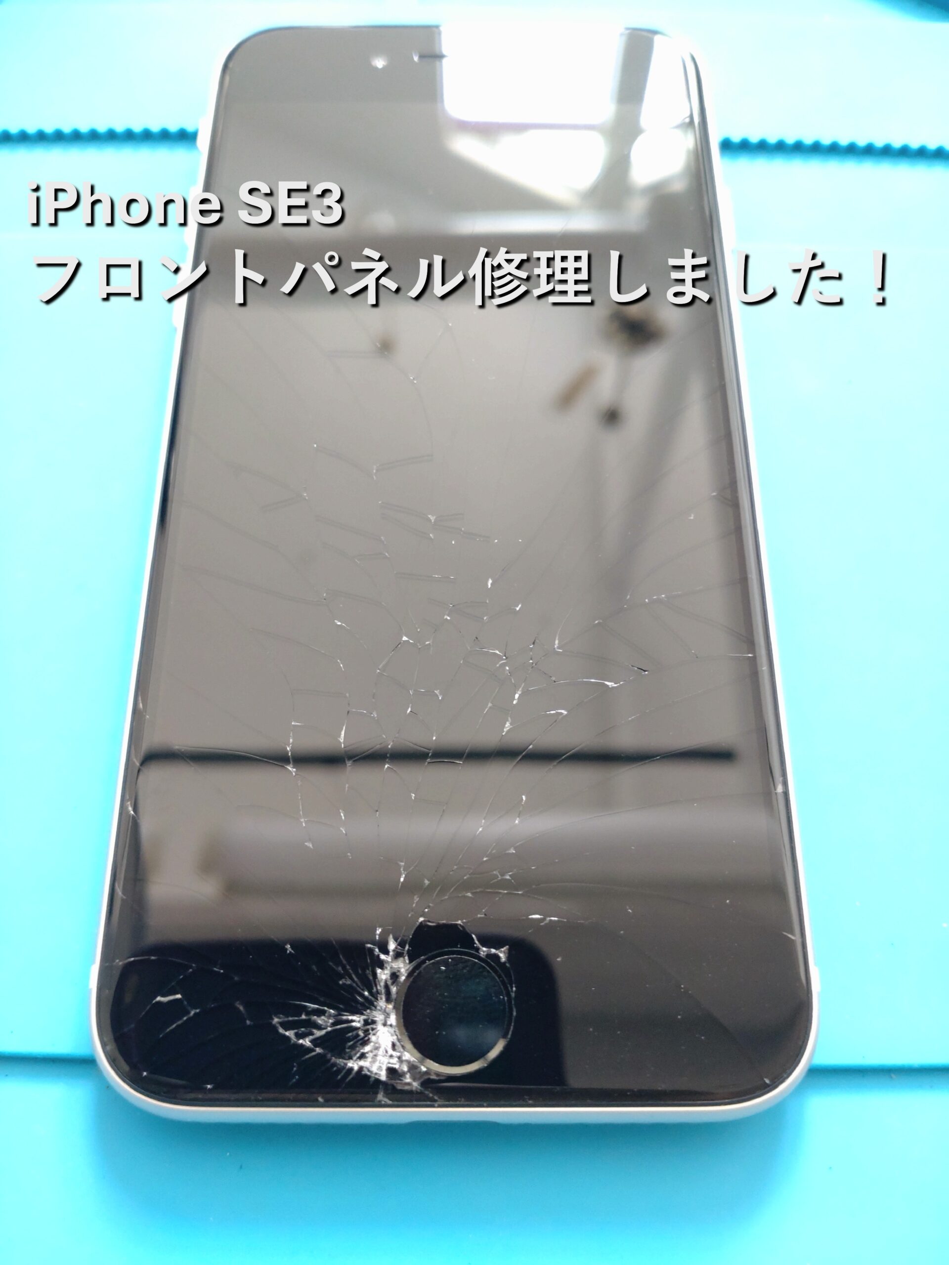 iPhone SE3 256GB ※画面にひびあり iPhone SE3の画面割れ修理 – スピーディーにお直しします！ | お
