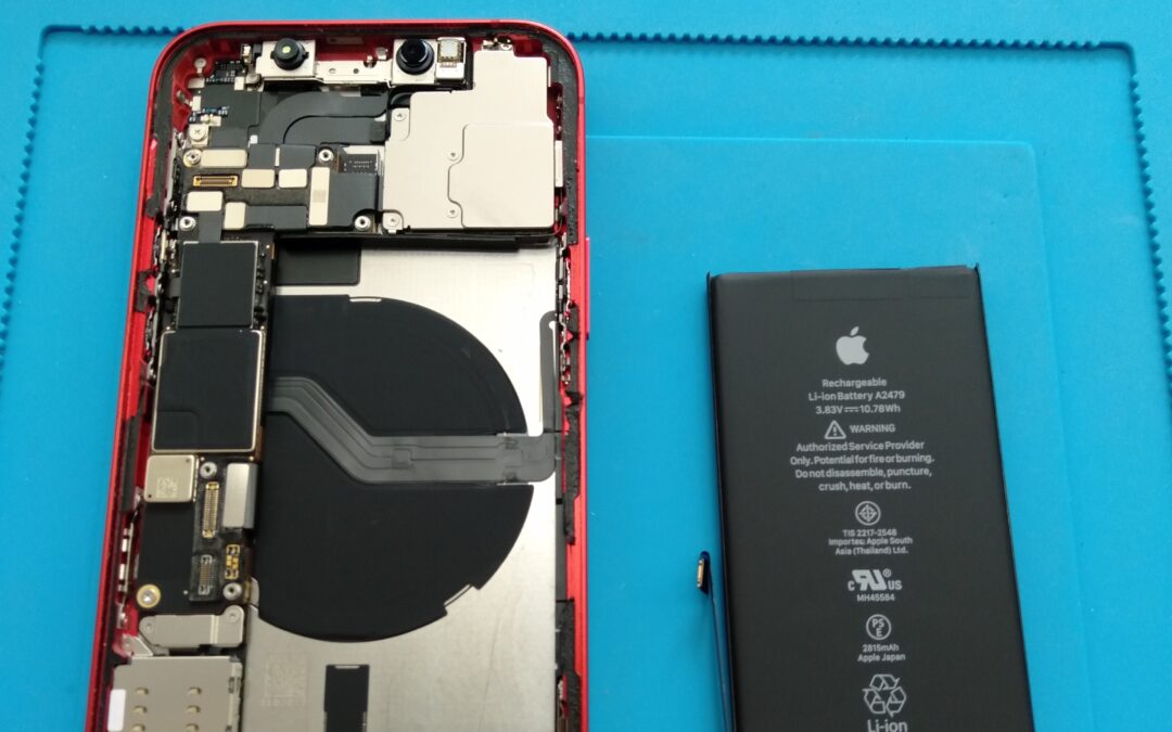【Appleのスマホ iPhone12のバッテリー交換しました！】
