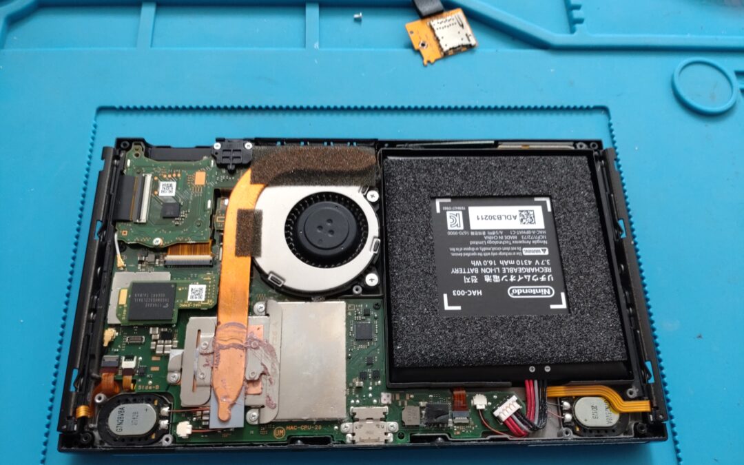 【Nintendoのゲーム機　Switchのゲームカードスロット交換しました！】