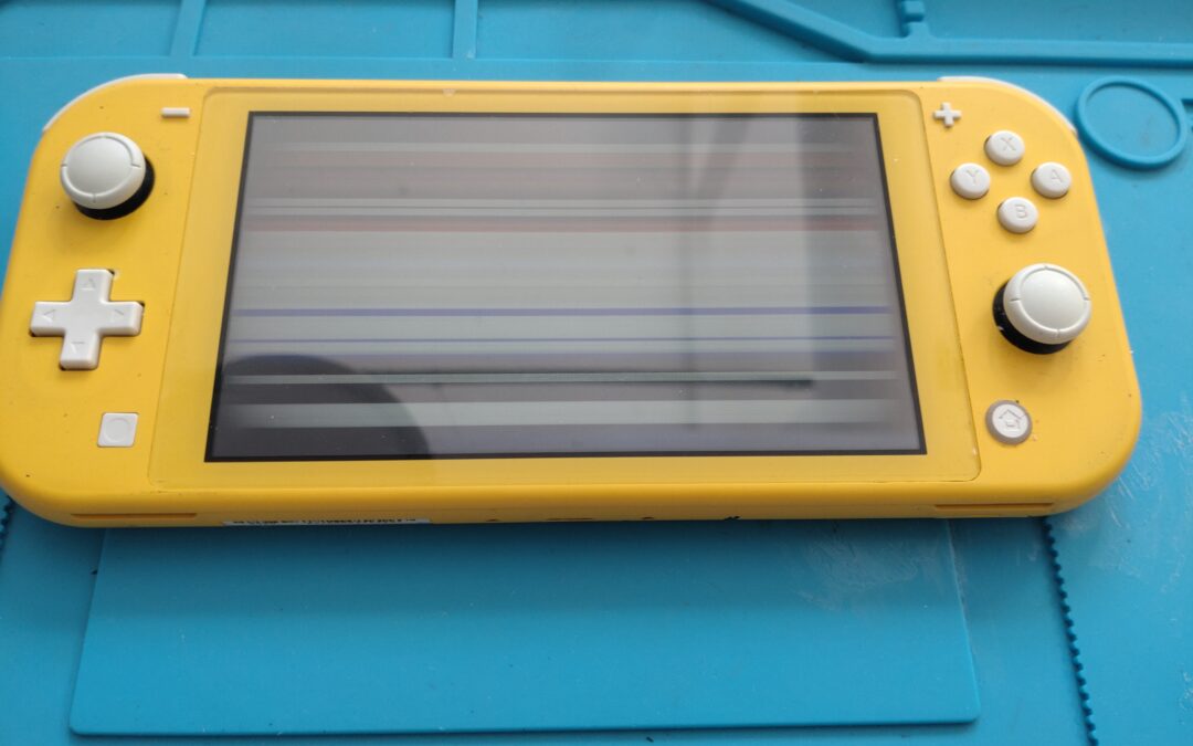 【Nintendoのゲーム機 Switch Liteの液晶修理交換しました！】