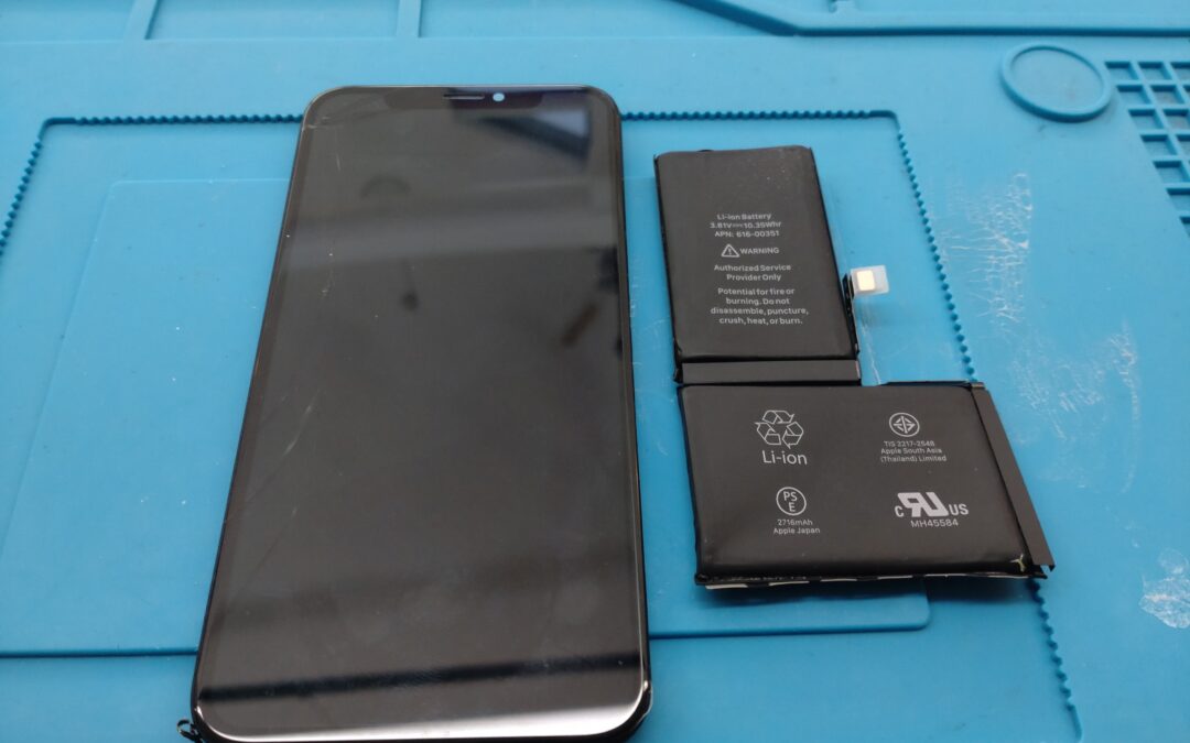 【何も点灯しなくなったiPhone Xの画面修理とバッテリー交換しました！】