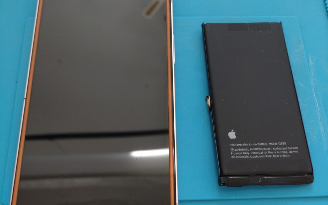 【Apple製の消耗したiPhone 13のバッテリー交換しました！】