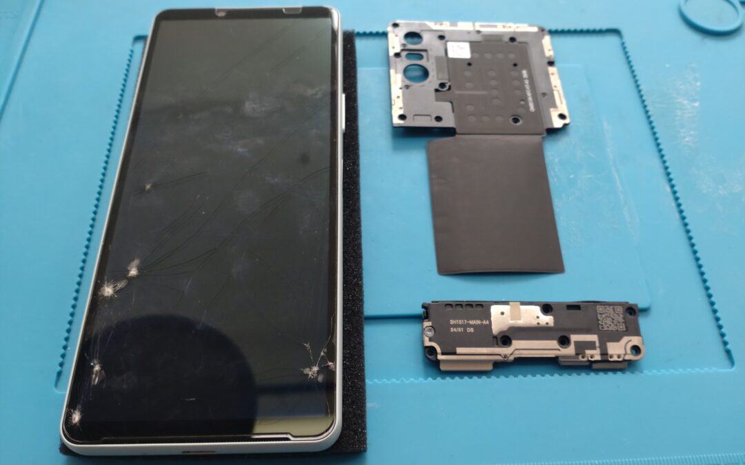 【画面が何も映らなくなったXperia 10Ⅵの画面修理しました！】