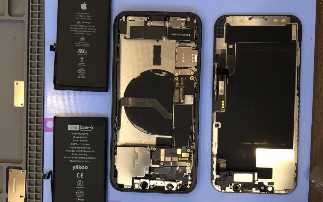 iPhone12のバッテリーを交換しました！