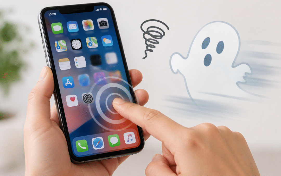 iPhoneのタッチが勝手に動く「ゴーストタッチ」とは？